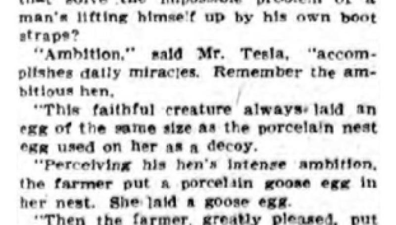 Preview of Tough Job for an Ambitious Hen article