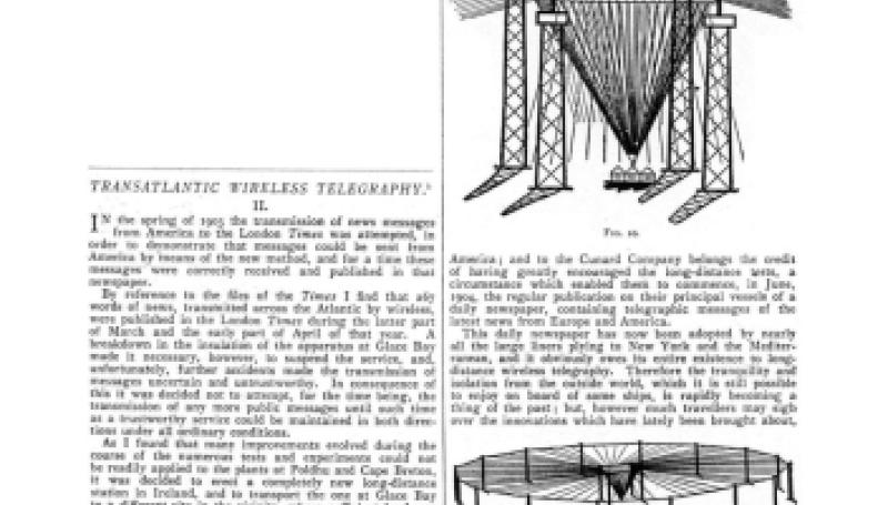 Preview of Transatlantic Wireless Telegraphy II article