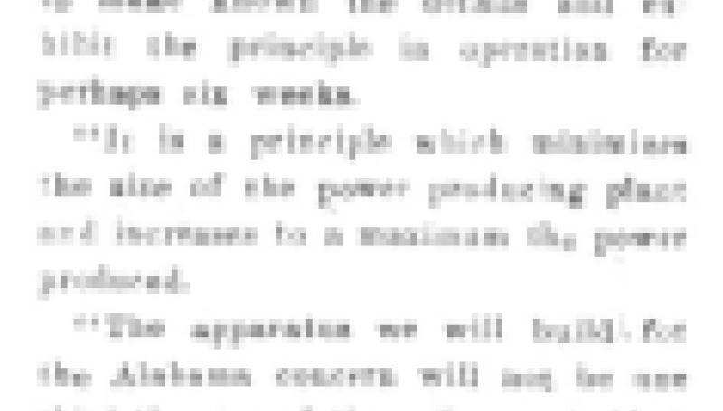 Preview of New Mechanical Principal article