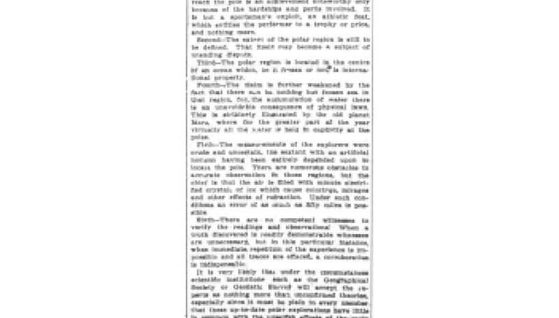 Preview of Decides Against America's Claim article