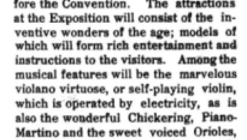 Preview of Rochester's Greatest Exhibition article