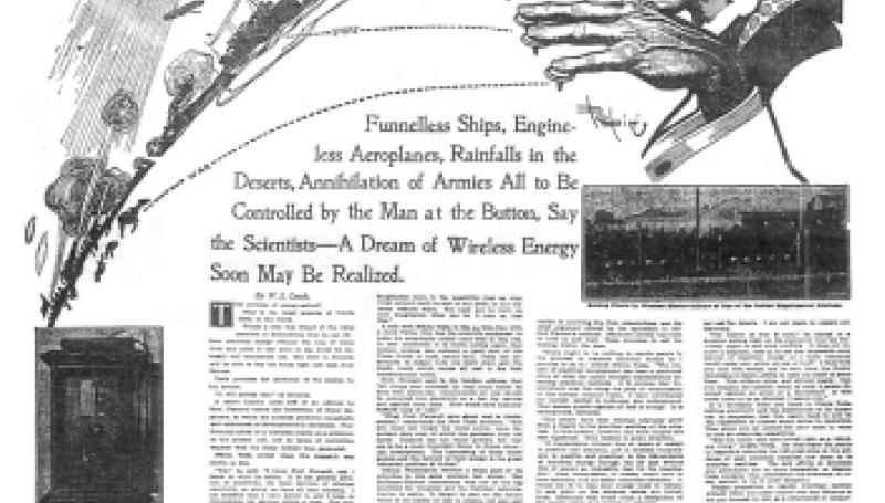 Preview of "We'll Harness Nature to the Electric Flash" (reprint) article