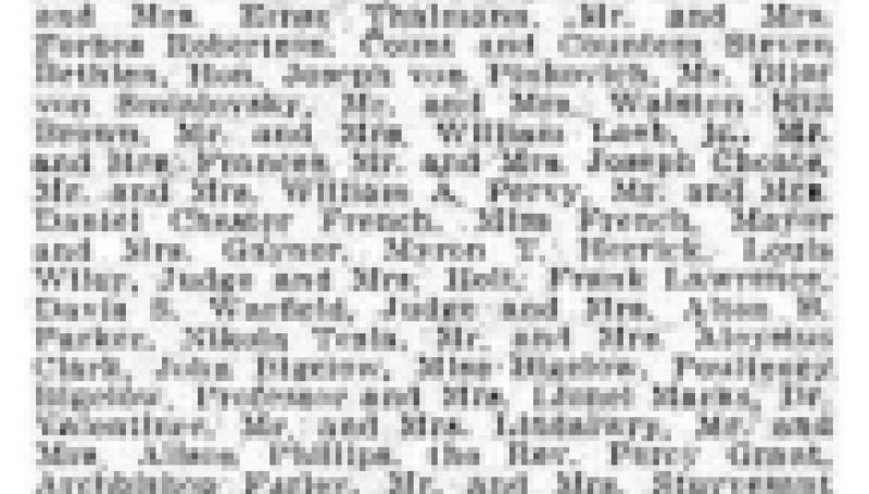Preview of Reception to Count Apponyl article