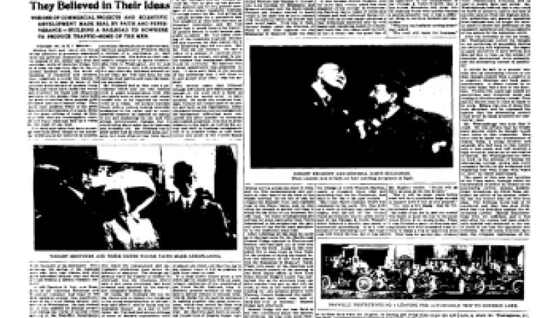 Preview of They Believed in Their Ideas article