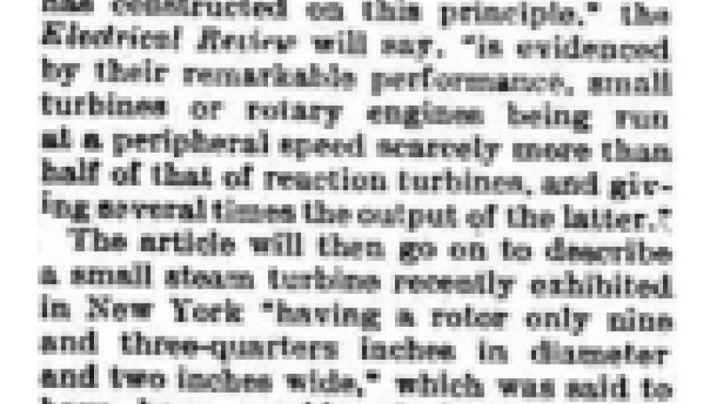 Preview of Tesla Claims New Principle article