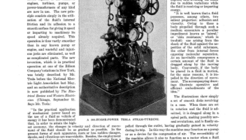 Preview of Tesla's New Rotary Machine article