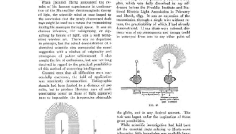 Preview of The Disturbing Influence of Solar Radiation on the Wireless Transmission of Energy (reprint) article