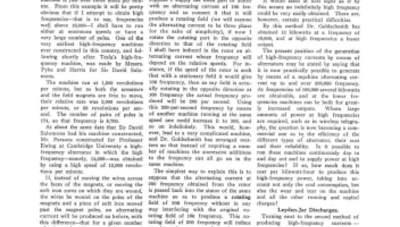 Preview of High-Frequency Currents article