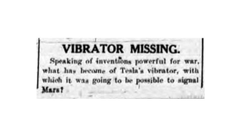Preview of Vibrator Missing article