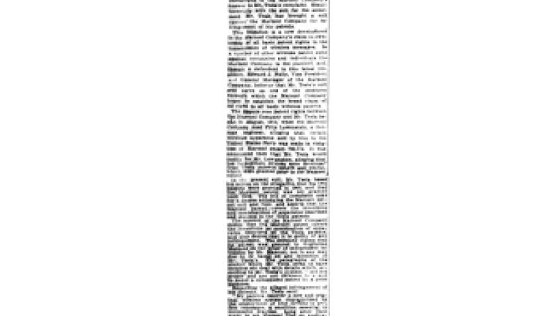 Preview of Tesla Sues Marconi on Wireless Patent article