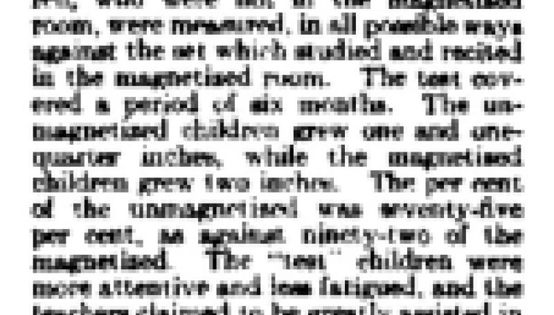 Preview of Brain Power and Electricity article
