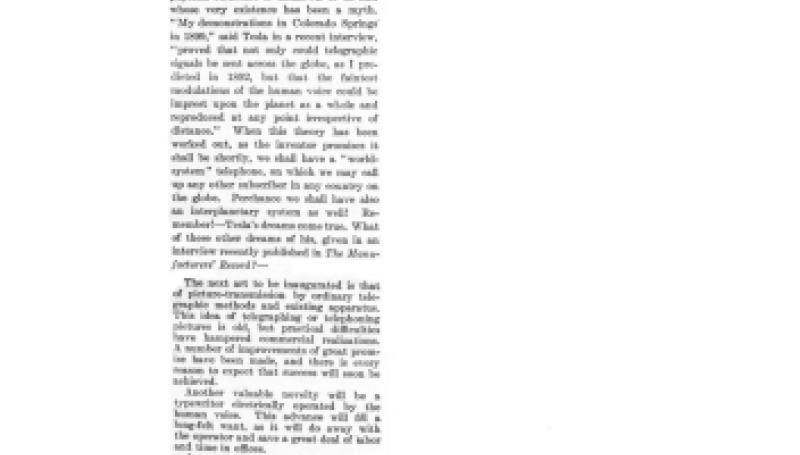 Preview of Personal Glimpses - Dreams That Come True article