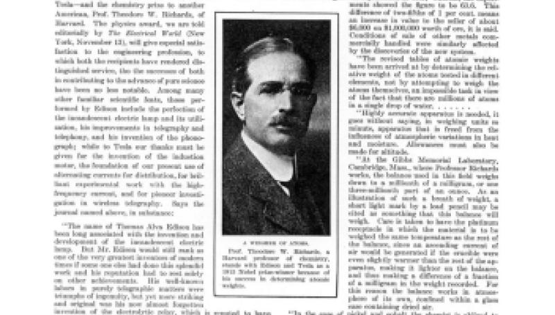 Preview of Three Nobel Prizes for Americans article