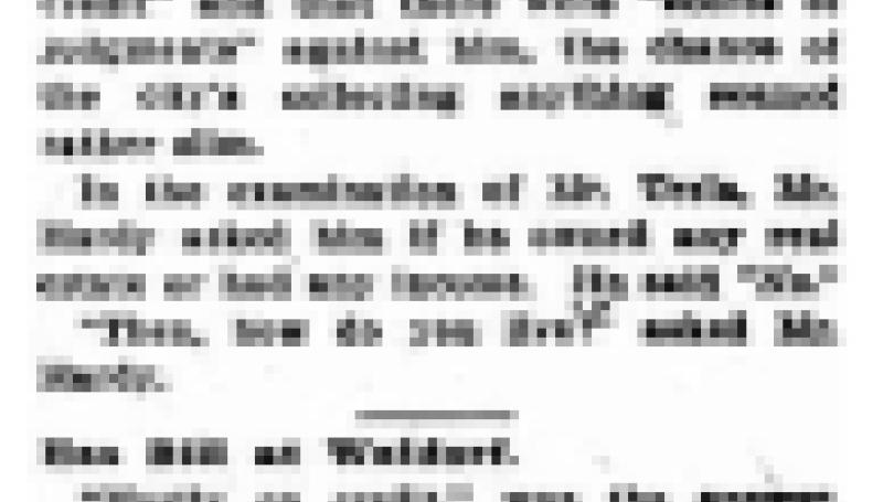 Preview of Nikola Tesla Lives on Credit, Name Receiver article