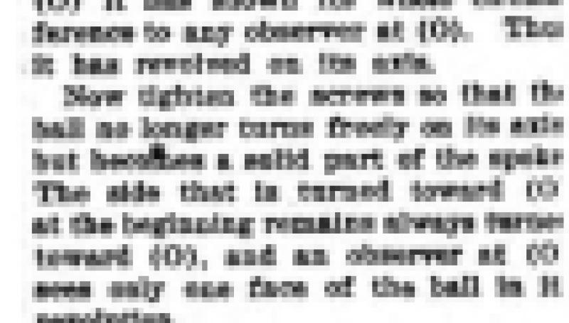 Preview of Proof of Moon's Rotation article