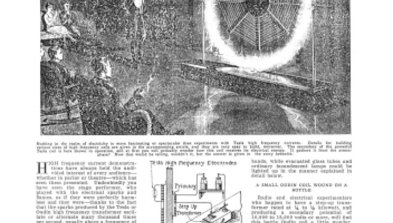 Preview of Tesla Apparatus and Experiments article