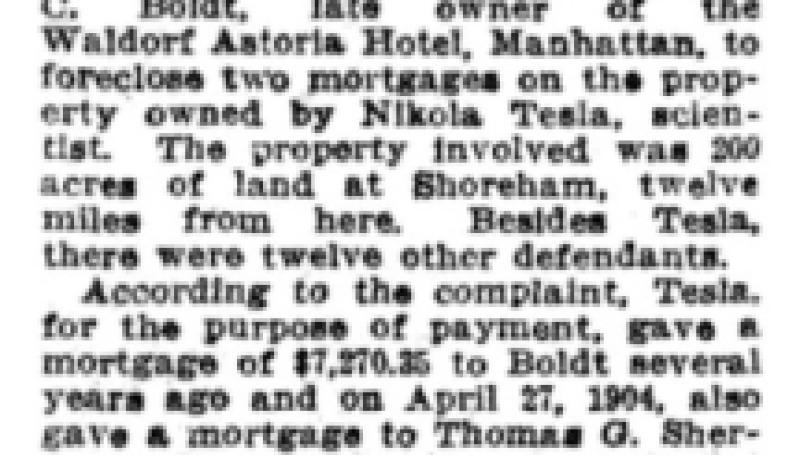 Preview of Property Will Be Sold To Settle Boldt Estate article
