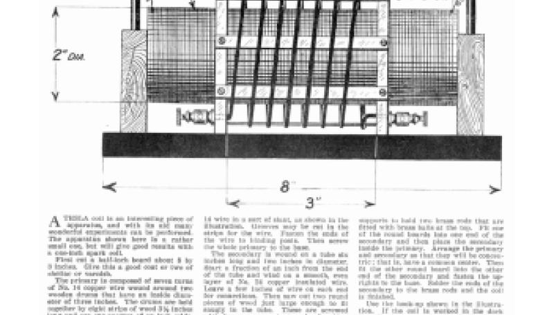 Preview of Tesla Coil (by Horace Brooks) article