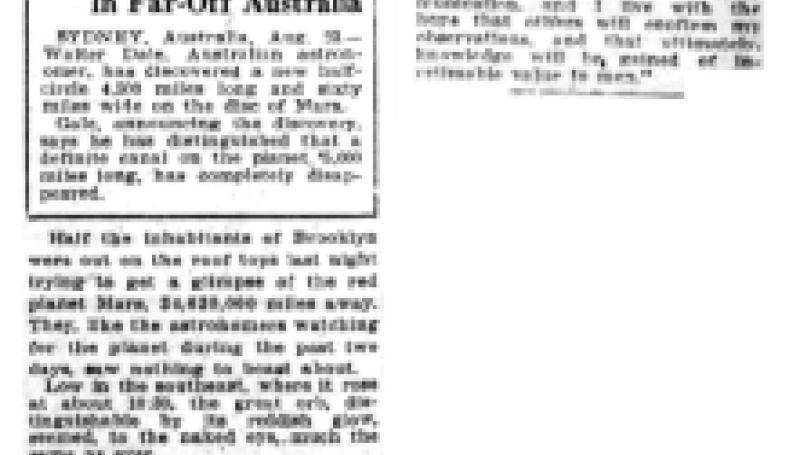 Preview of Half of Brooklyn on Roof Tops for Glimpse of Mars article