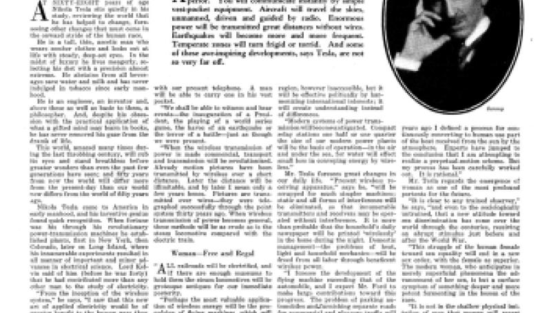 Preview of When Woman is Boss article