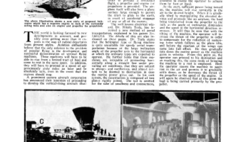 Preview of Helicopters and Safety Planes article