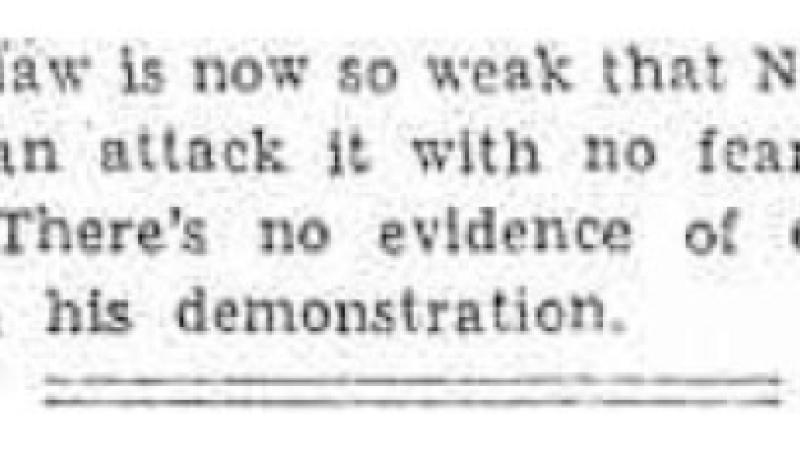 Preview of Nikola Tesla Free to Attack Dry Law article