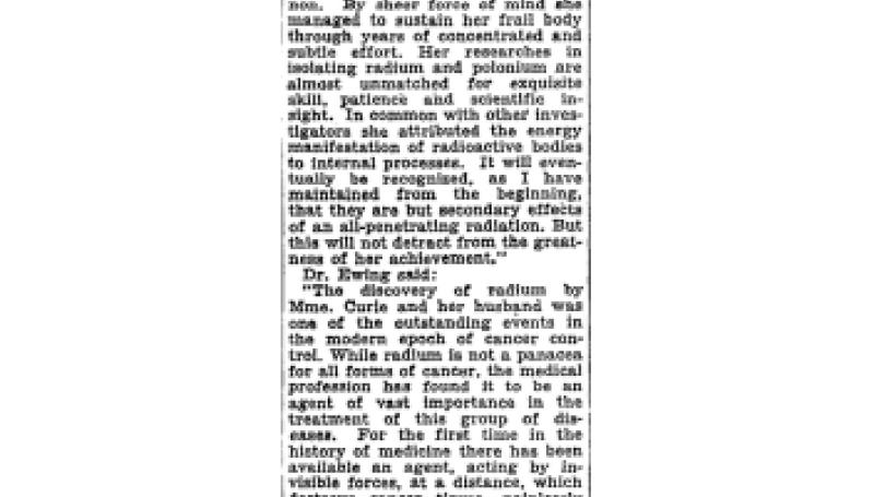 Preview of Honored by Scientists Here article