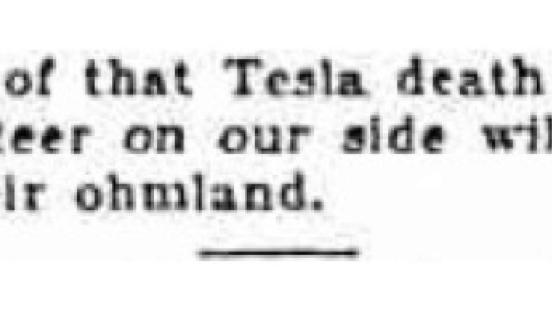 Preview of That Tesla Death Ray (reprint) article