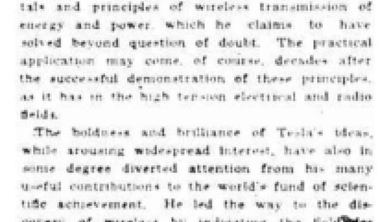 Preview of Tesla's Death Ray article