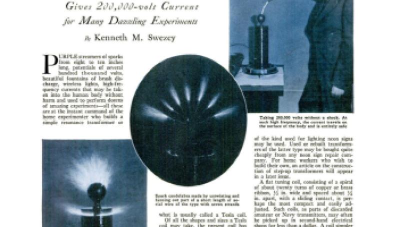 Preview of Simplified Tesla Coil article