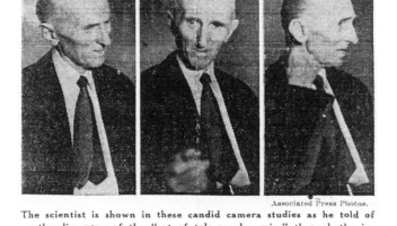 Preview of Nikola Tesla Describes New Invention article