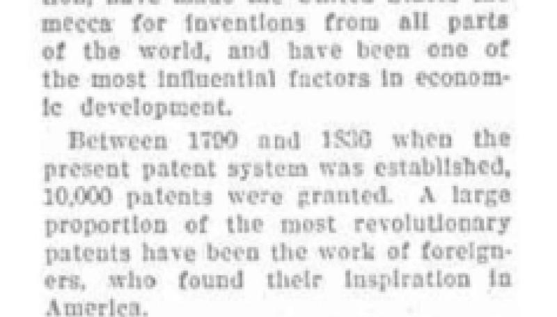 Preview of Many Foreign Inventors Win Patents in the U. S. article