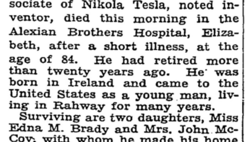 Preview of Thomas Clarke Brady article