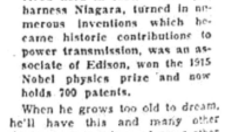 Preview of Nikola Tesla's Eighty-Fifth Birthday (reprint 2) article