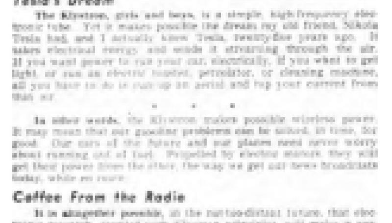 Preview of Elsa Maxwell's Party Line - An Electron Never Lies article
