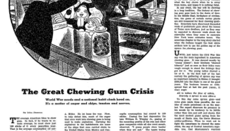 Preview of The Great Chewing Gum Crisis article