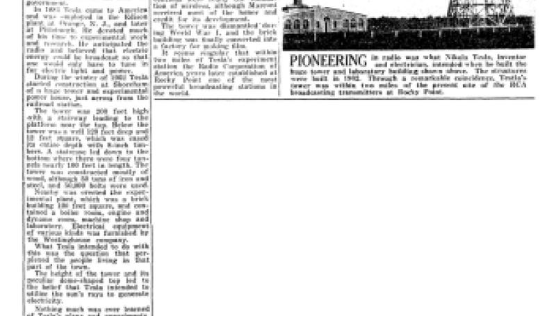 Preview of Radio Pioneer at Shoreham article