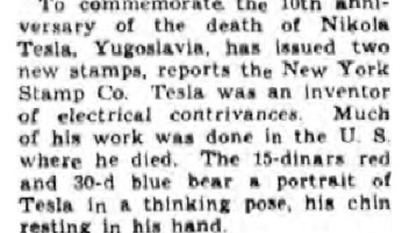 Preview of Stamps in the News (Jan. 31, 1953) (reprint) article