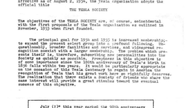 Preview of The Teslian - Vol. I, No. 4 article