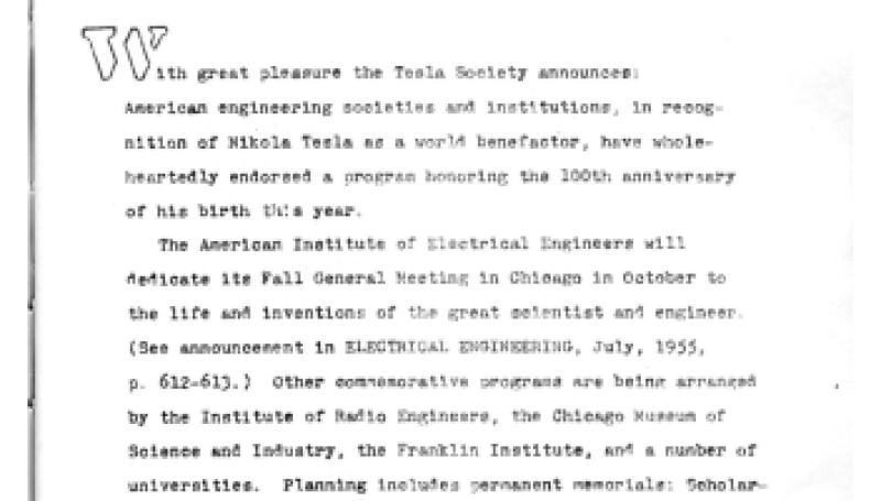 Preview of The Teslian - Vol. I, No. 9 article