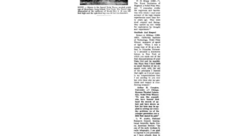 Preview of Genius at Work - Dr. Nikola Tesla (June 27, 1956) article