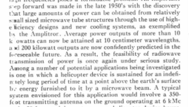 Preview of Scanning the Transactions - The Transmission of Power Without Wires article