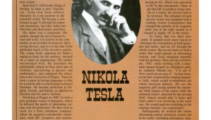 Preview of The Life and Times of Nikola Tesla article
