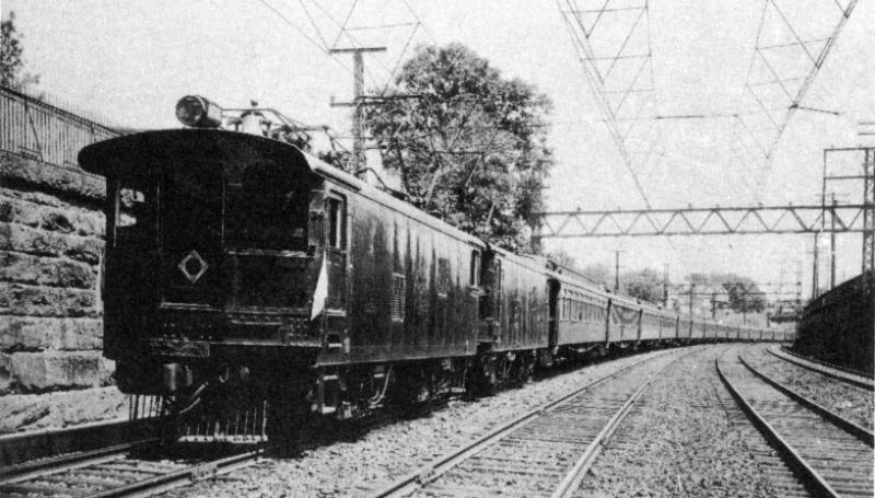 Locomotive powered by Westinghouse 300 HP motor