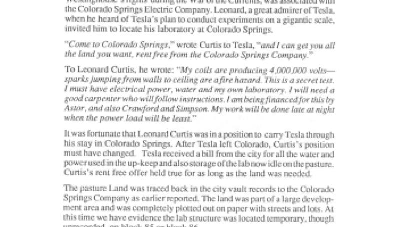 Preview of Power Station - Colorado Springs article
