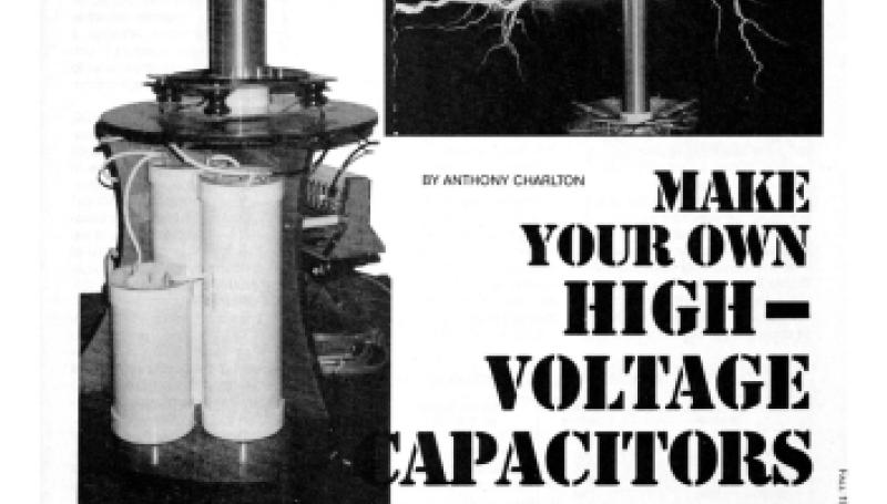 Preview of Make Your Own High-Voltage Capacitors article