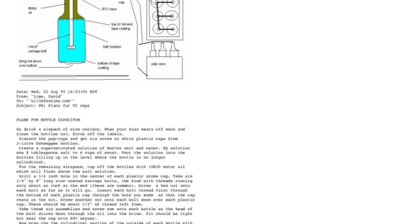 Preview of Nikola Tesla's Colorado Springs Saltwater Capacitors article