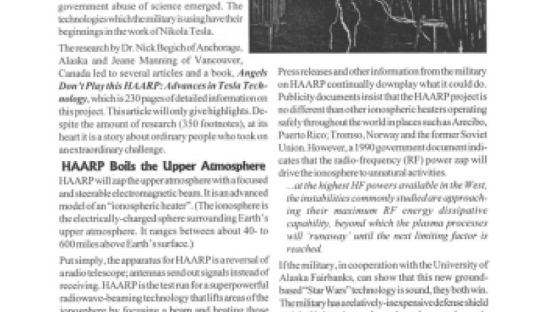 Preview of Government Abuses of Tesla Technology article