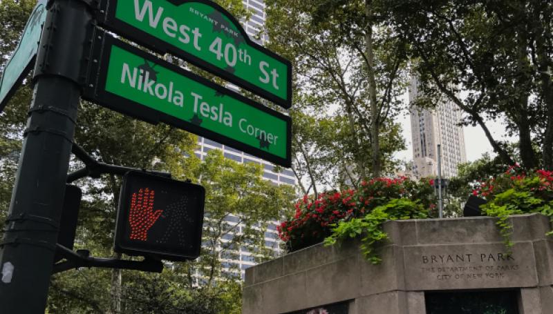 Nikola Tesla Corner - New York City