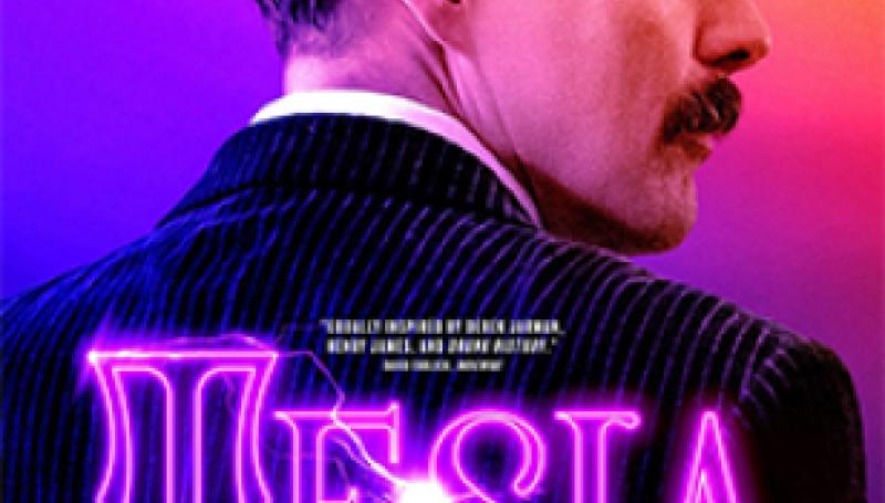 Poster from "Tesla" starring Ethan Hawke